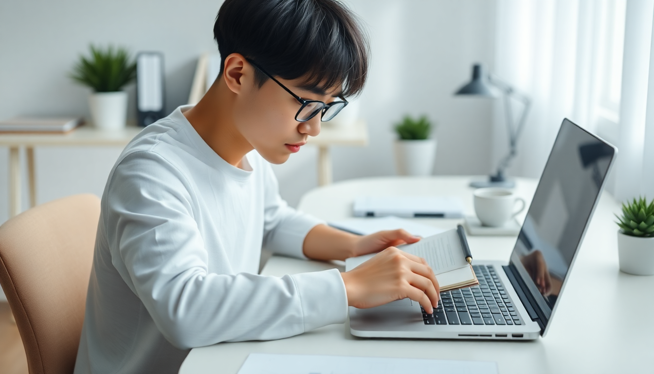 2025년 티빙 할인 쿠폰 총정리: 1분만 투자하면 1년 구독료 아끼는 5가지 방법 5 다양한 할인 방법을 노트북으로 비교하며 어떤 것을 선택할지 고민하는 모습