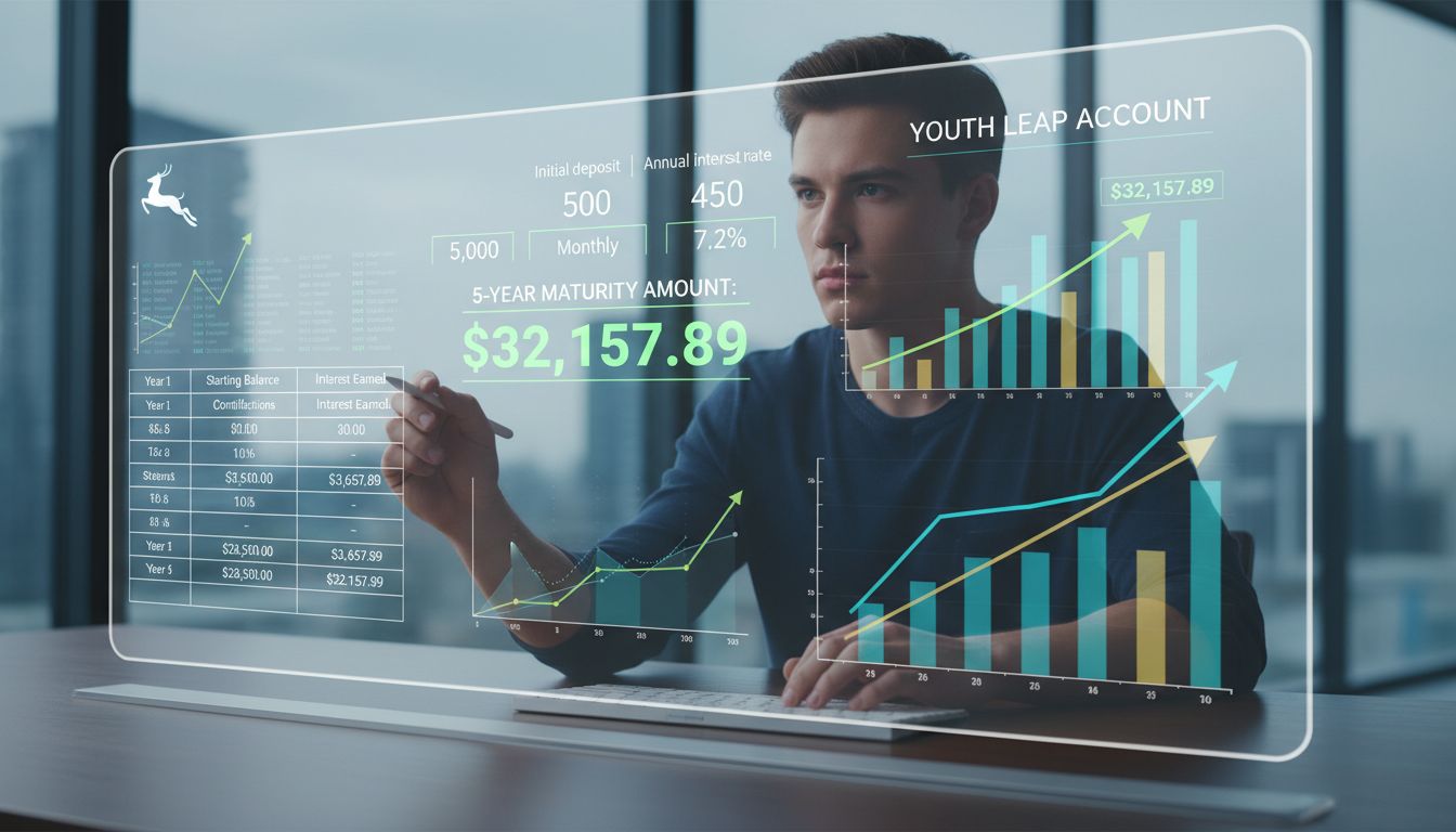 5년 뒤 청년도약계좌 만기금액 예상 방법 시각화